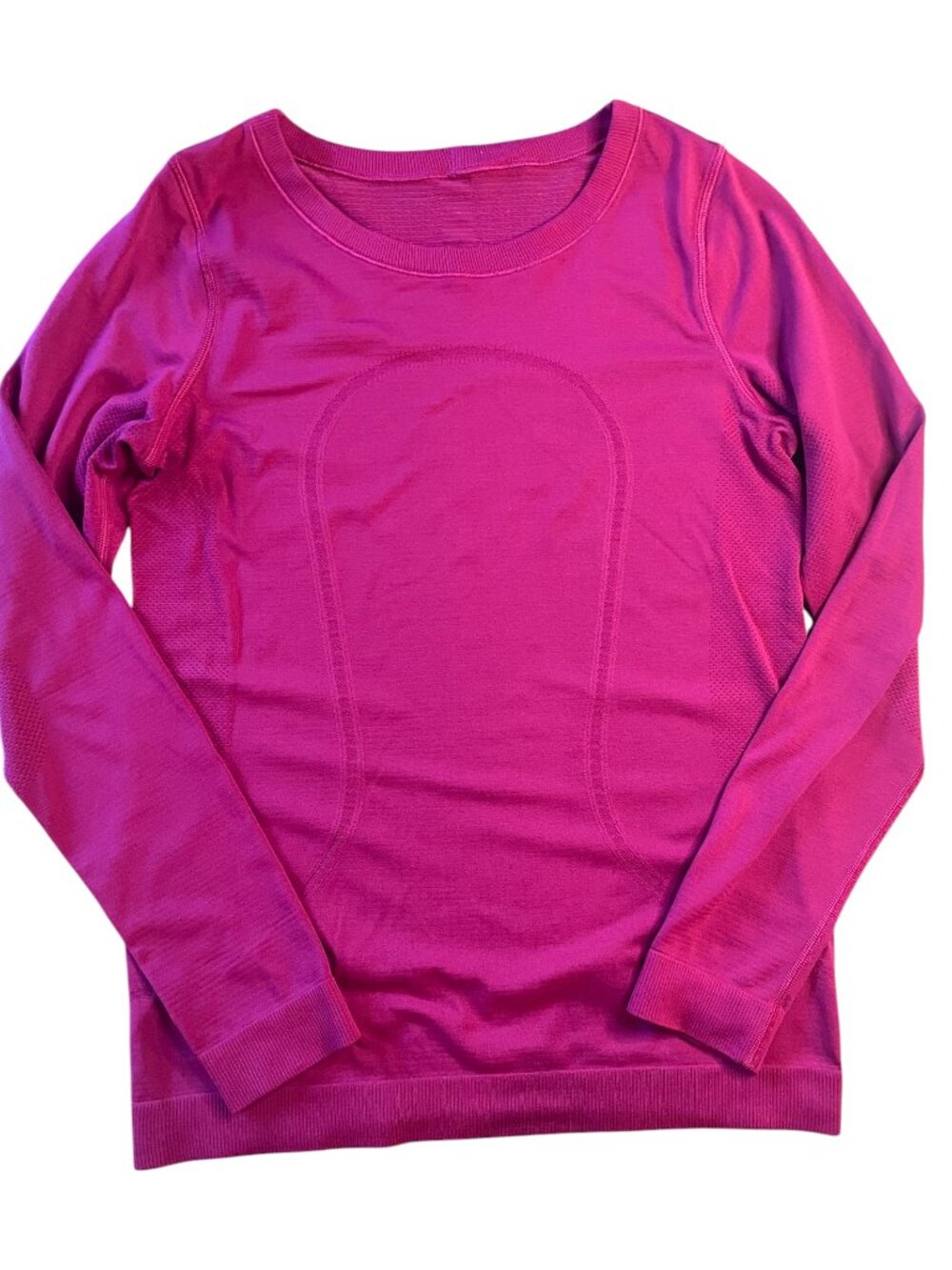 Lululemon Long Sleeve Seamless Sonic Pink Size 4